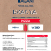Farina di grano tenero Tipo “0” per Pizza W280 5 Kg