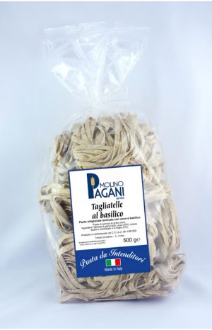 Tagliatelle al basilico di semola di grano duro gr 500