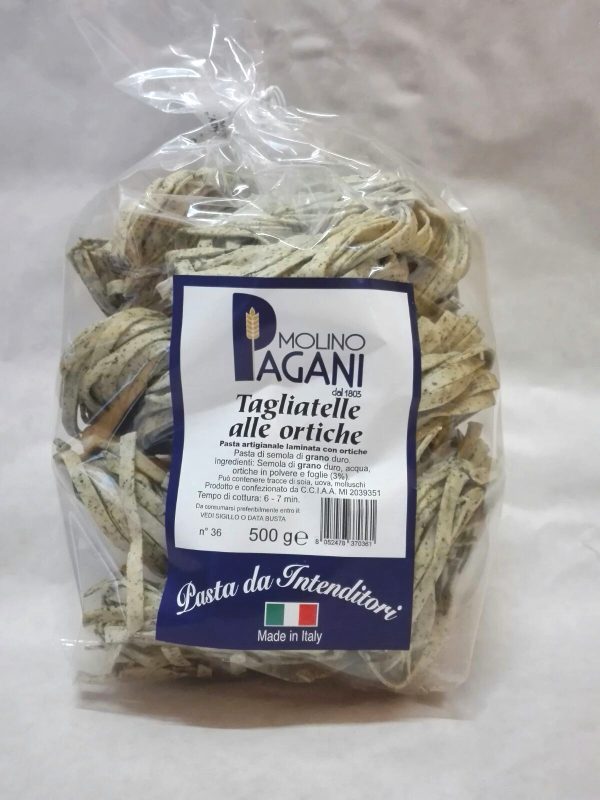 Tagliatelle alle ortiche di semola di grano duro gr 500