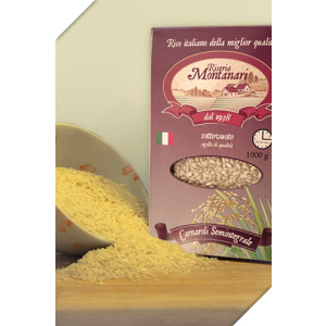 Riso Italiano Carnaroli Semintegrale sottovuoto 1 kg