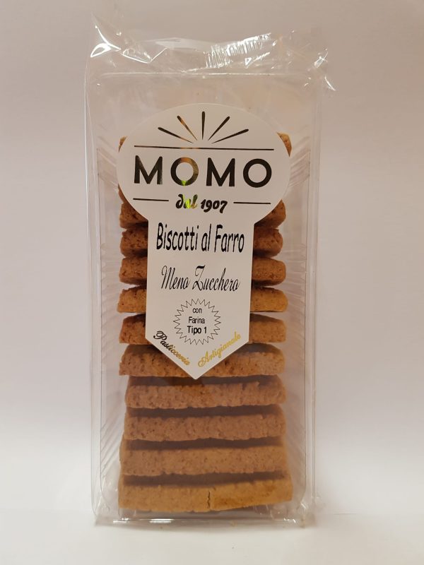 biscotti al farro meno zuccheri MOMO