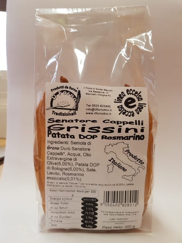 grissini patata rosmarino