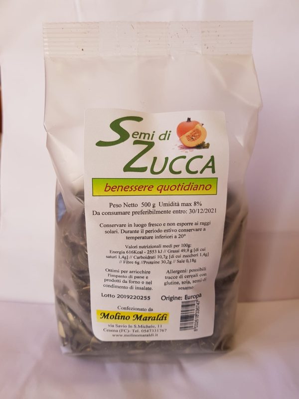 semi di zucca 500 gr